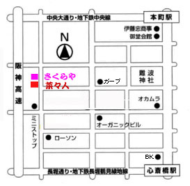 会場までの地図